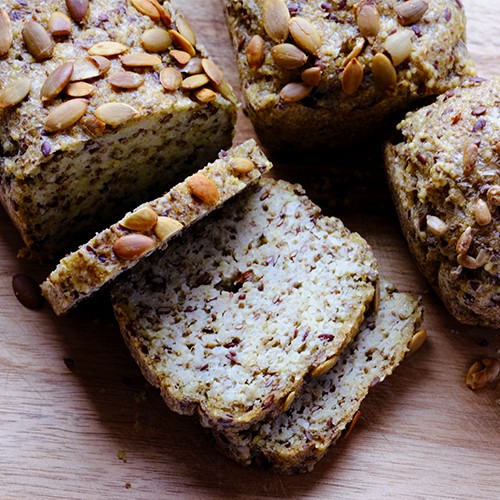 Hirsebrot mit Kürbiskernen