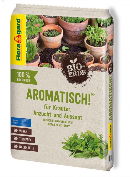 Bio Aussaat- und Kräutererde Aromatisch - 10 Liter