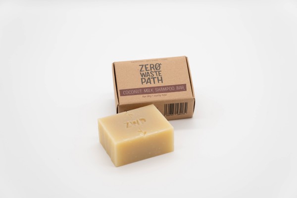 Zero Waste Path Shop Haarseife - Coconut Milk (Trocken&Lockig)