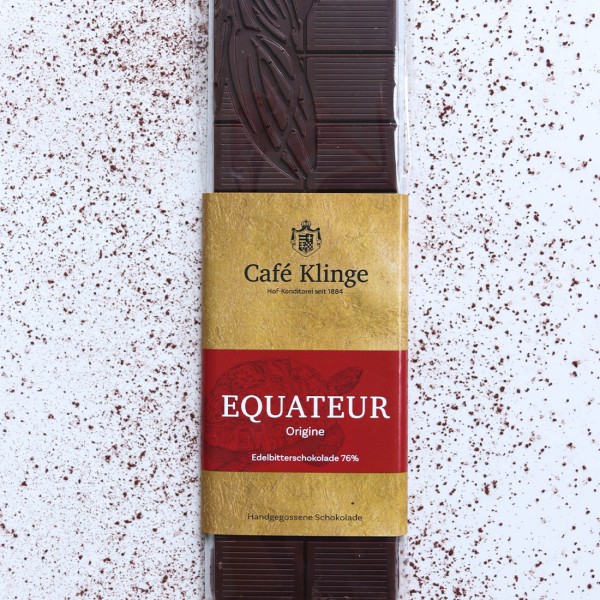 EQUATEUR - Edelbitterschokolade 76%