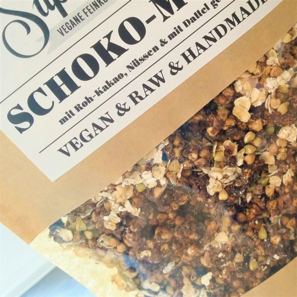 Schoko-Kokos-Knusper, 50g | Vegan, glutenfrei & Rohkost